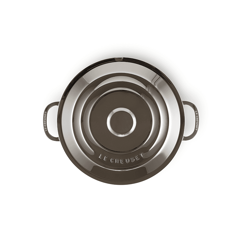 Signature Uncoated Stockpot with lid, 24cm, Stainless Steel