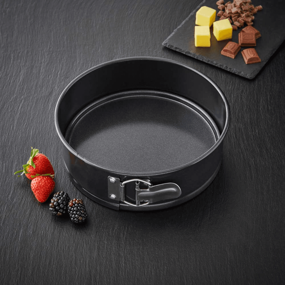 Precision Plus Spring Form Cake Tin, 20cm, Black