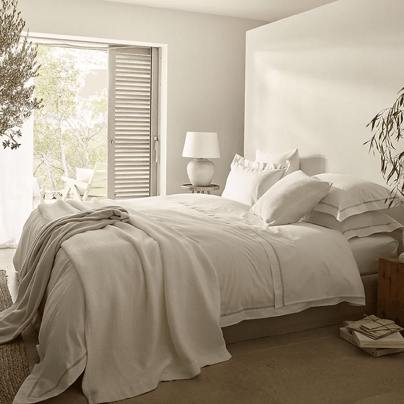 Colville Double Bedspread, White