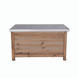Image showing the Aldsworth Outdoor Storage Box, Natural product.