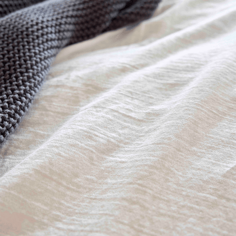 Organic Retreat Duvet Set, King, White