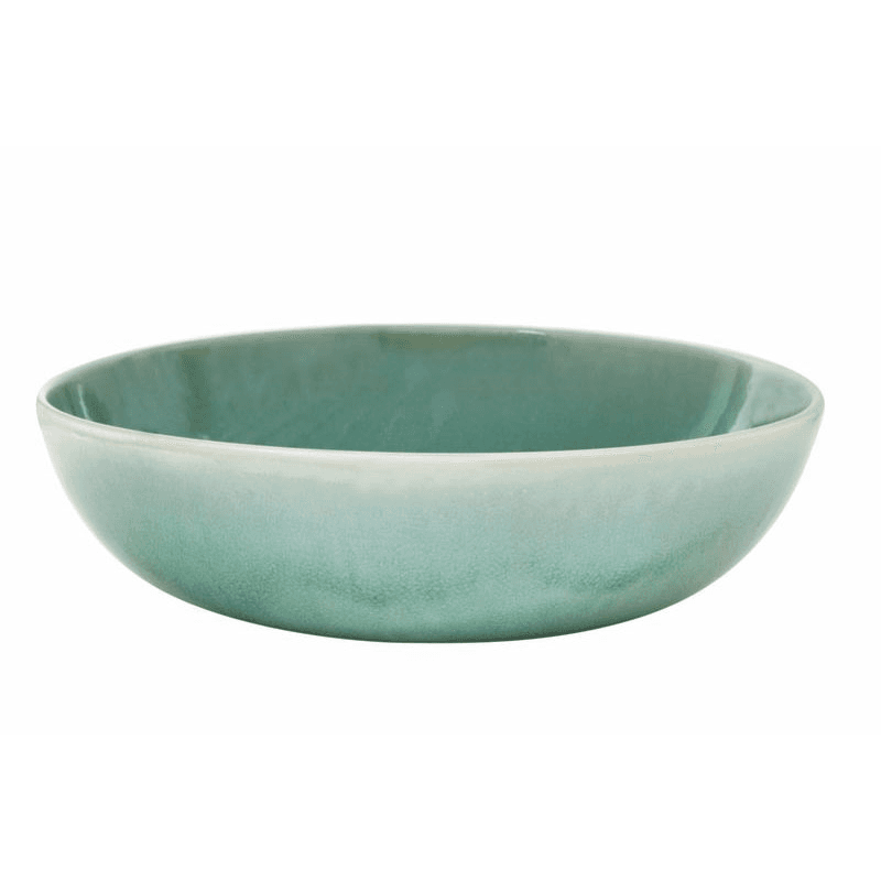 Tourron Serving Bowl, D33cm, Jade