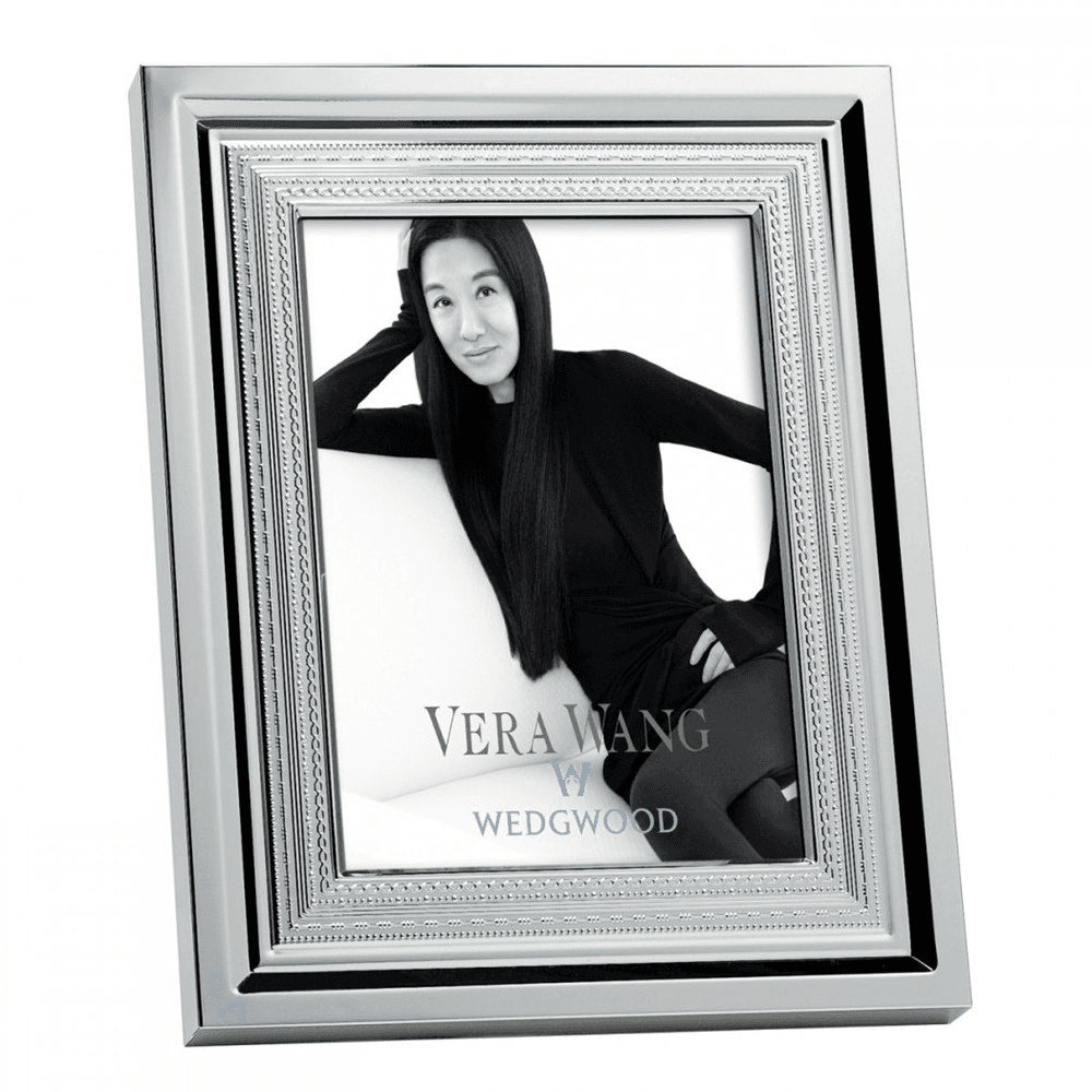 Vera Wang With Love Photo Frame, 5 x 7", Silver Plate