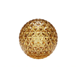 Image showing the Ferrucio Laviani 2021 Mini Planet Lamp, D16cm, Yellow product.