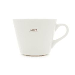 Image showing the 'Love' Bucket Mug, 350ml product.