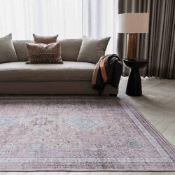Image showing the Kaya Traditional Classic Esfir Rug, 120 x 170cm, Red, Blue, Multi product.