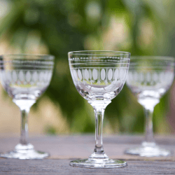 Image showing the Ovals Set of 6 liqueur glasses, 80ml, Crystal product.