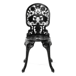 Image showing the Industry Dining chair, H92 x L40cm, Black product.