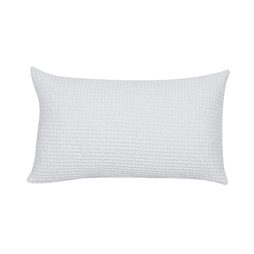 Maia Cushion, 30 x 50cm, Chalk