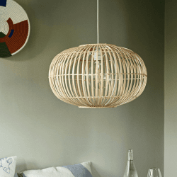 Image showing the Zep Lampshade, D48 x H30.5cm, Natural product.