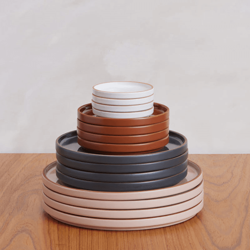 Set of 4 Dessert Plates, 15cm, Spice