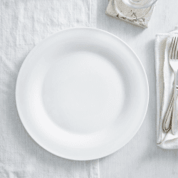 Image showing the Symons Dinner plate, 28cm, White Bone China product.
