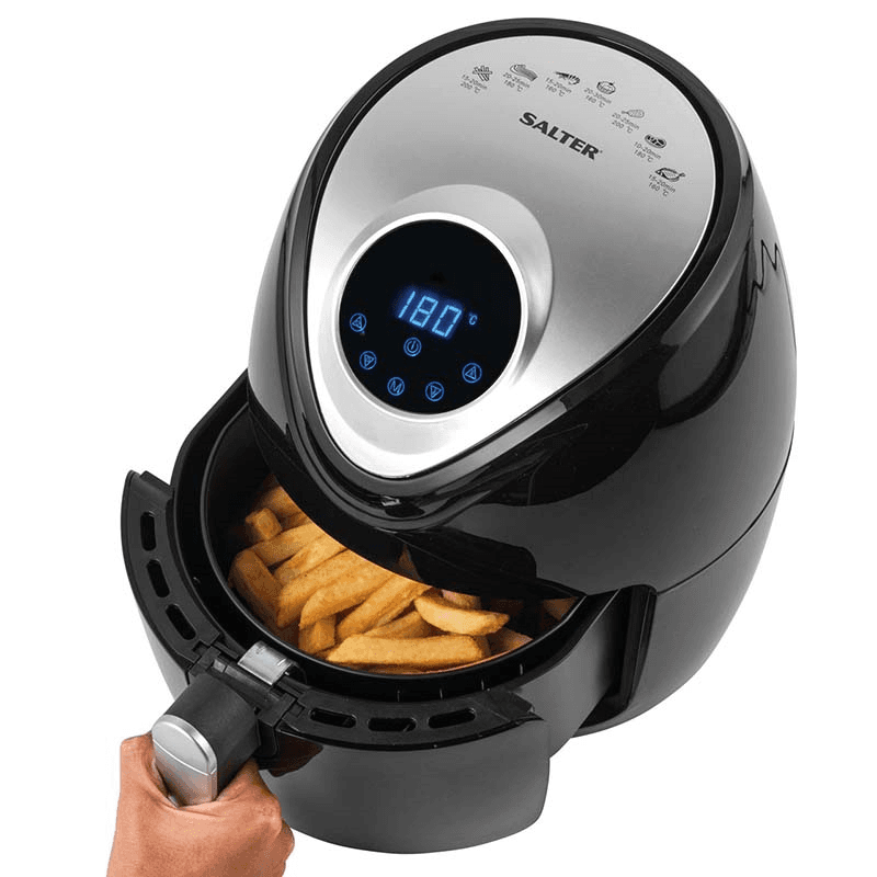 Digital Hot Air Fryer, 4.5L, Black