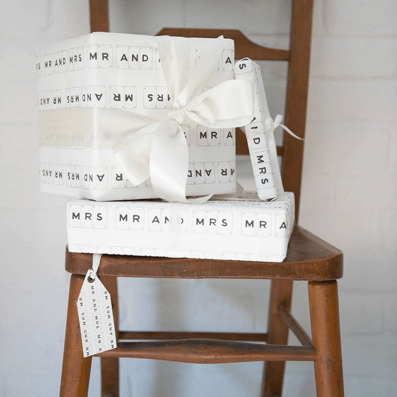 MR AND MR 'Mr & Mr' Word Frame