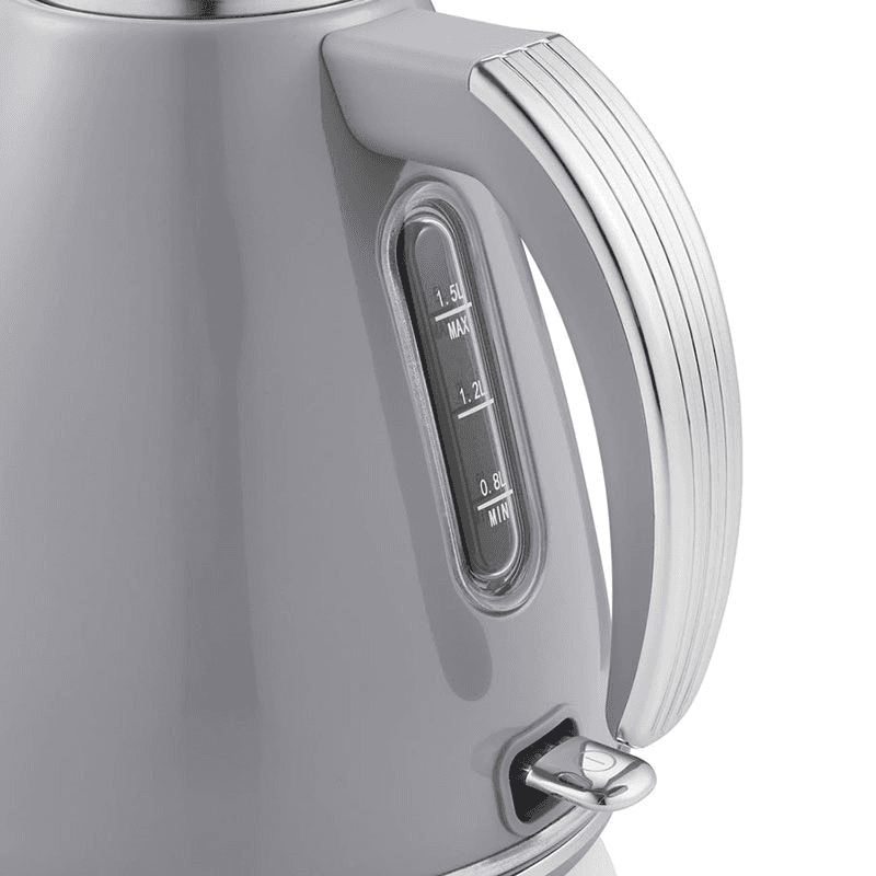 Retro Jug Kettle, 1.5L, Grey