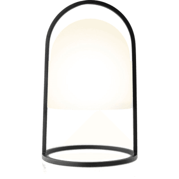 Image showing the Solo Solar Lantern, H30cm, Black/Clear product.