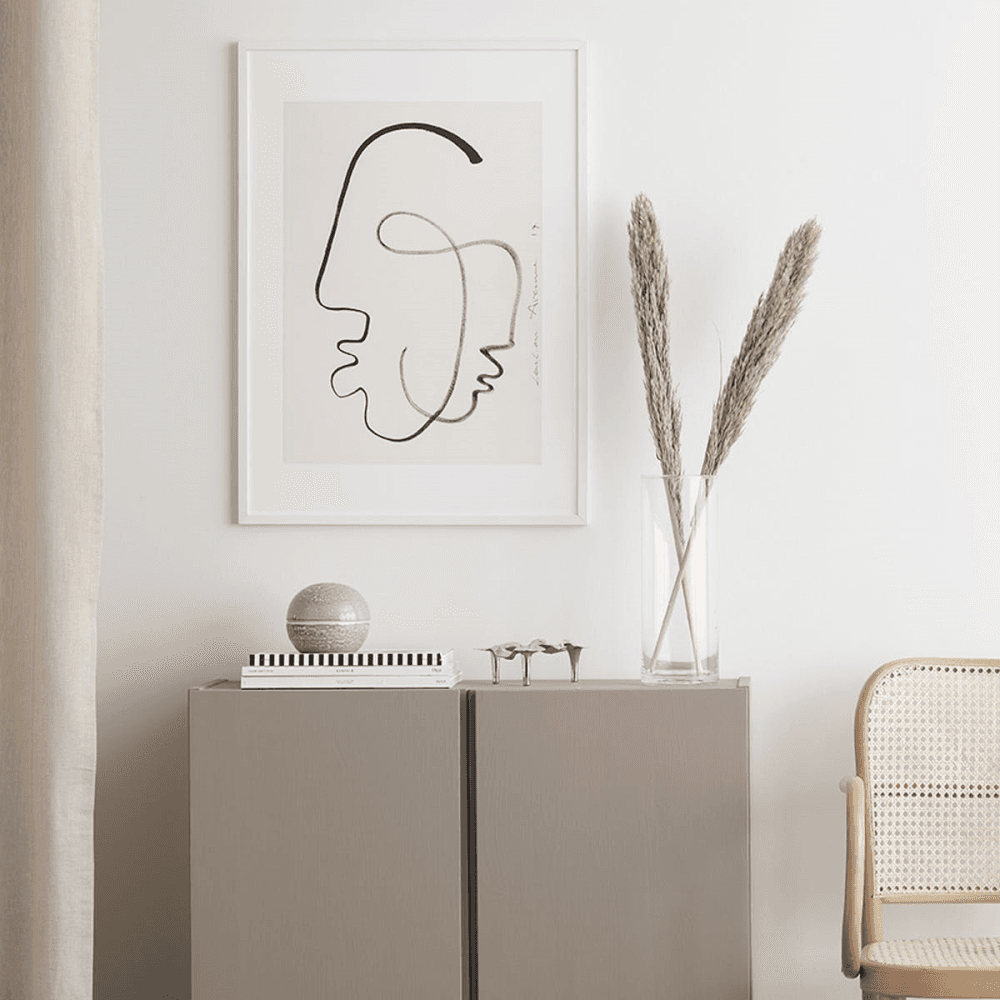 One Soul - LouLou Avenue Art print, H70 x D50cm, Multi