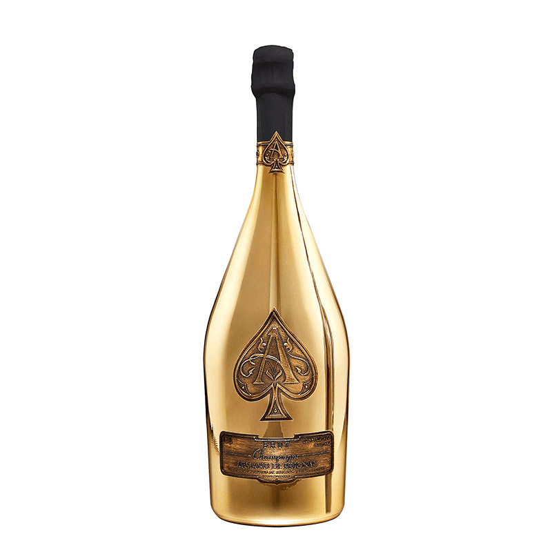 Armand de Brignac Gold Brut Champagne in Velvet Bag, 75cl