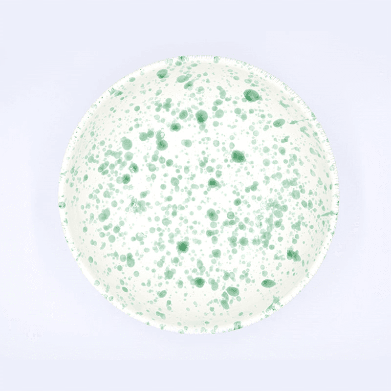 Splatter Pasta Bowl, D20cm, Pistachio