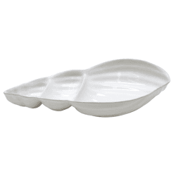 Image showing the Aparte 3 part appetizer dish, 40cm, White product.