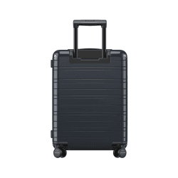 Image showing the M5 Essential Cabin Suitcase, H55 x W20 x L40cm, Glossy Night Blue product.