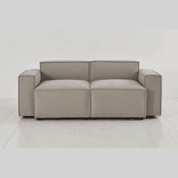 Image showing the Model 03 2 Seater Linen Sofa, Pumice product.