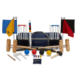 Image showing the Executive 4 Player Croquet Set with Nylon Bag product.