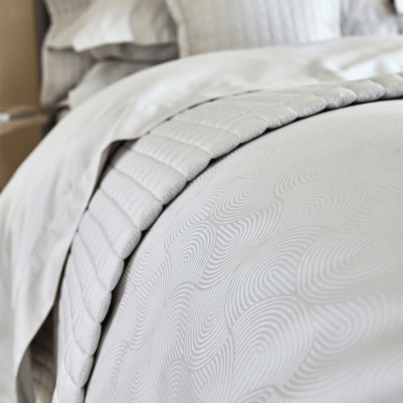 Riley Duvet Set, Double, Platinum