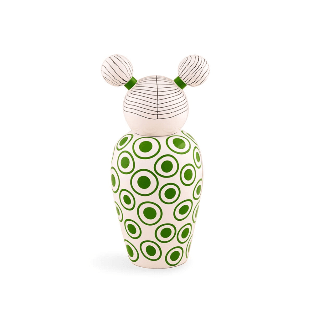 Canopie, Vase with Lid, Green