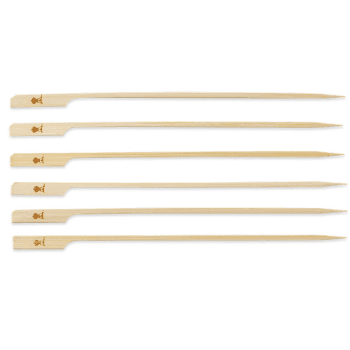 Image showing the Bamboo Skewers, Cream product.