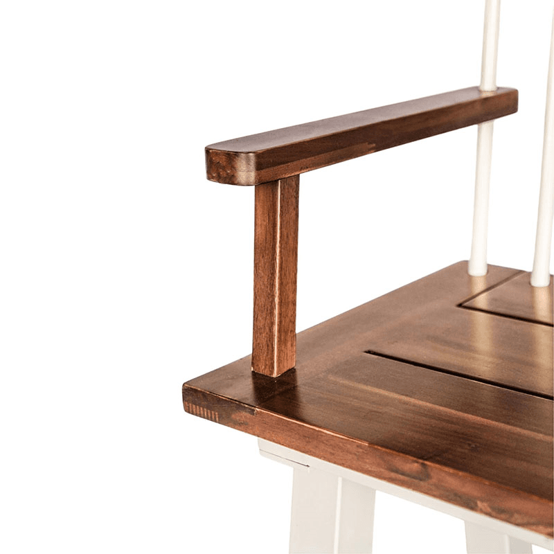 Broadway Garden Bench, H89 x W160cm, Brown/Cream