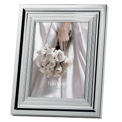 Image showing the Vera Wang With Love Photo Frame, 8 x 10", Silver Plate product.