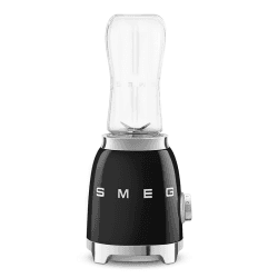 Image showing the 50's Style Mini Blender & Smoothie Maker, 600ml, Black product.