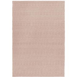 Image showing the Sloan ethnic flatweave runner, 66 x 200cm, pink product.
