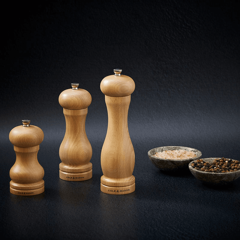 Capstan Pepper Mill, 20cm, Light Beech
