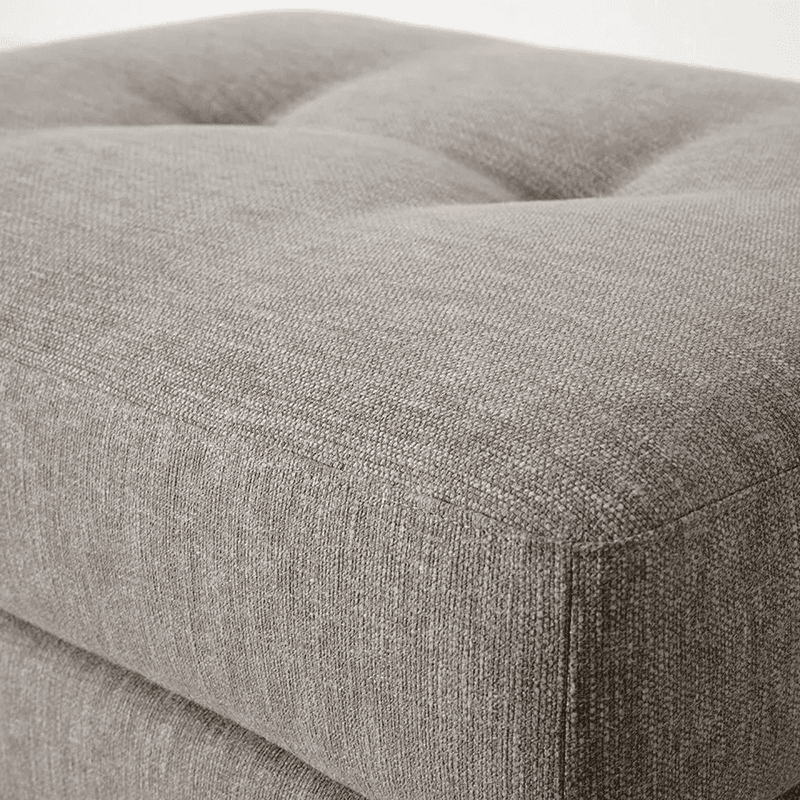 Model 04 Ottoman, Linen Shadow