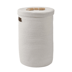 Image showing the Otis Laundry Basket, Ivory product.
