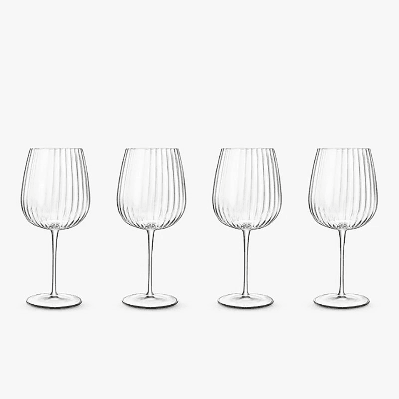 Optica Set of 4 Gin Glasses, 750ml, Clear