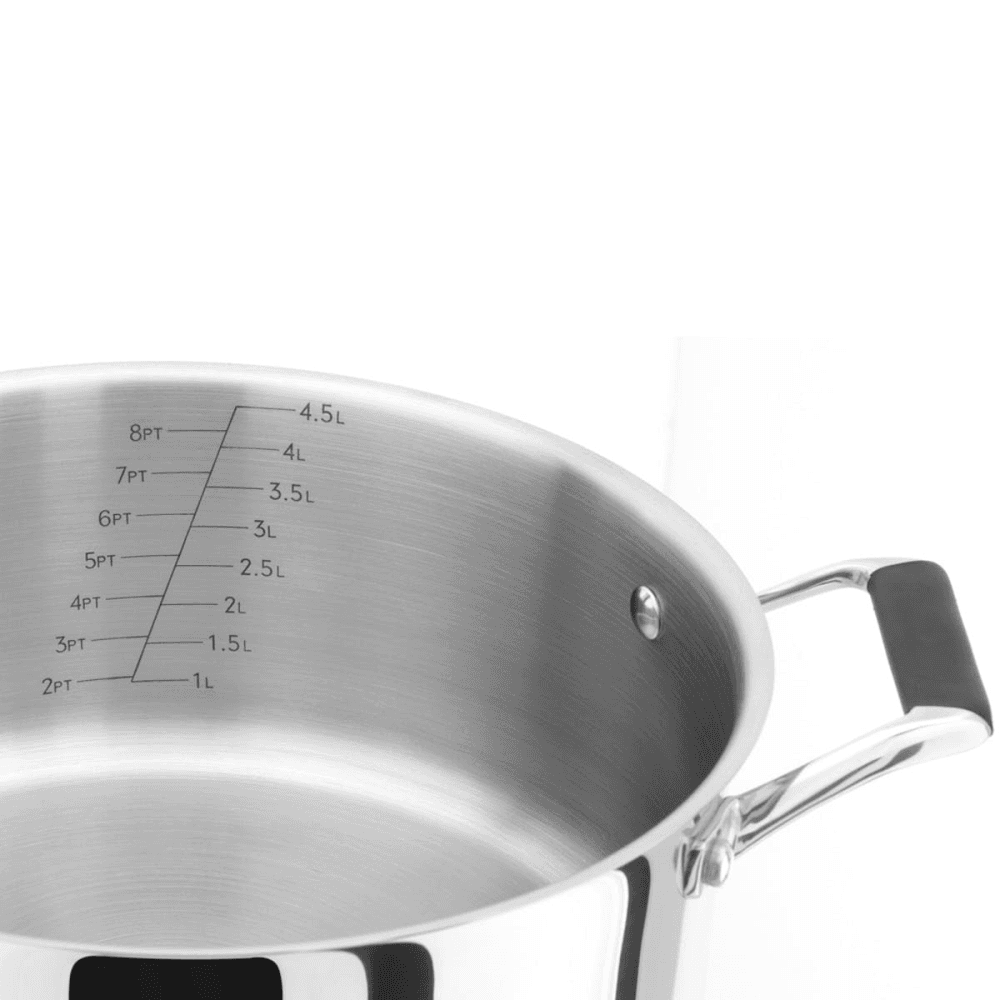 Induction Draining Saucepan Set, 3 Piece