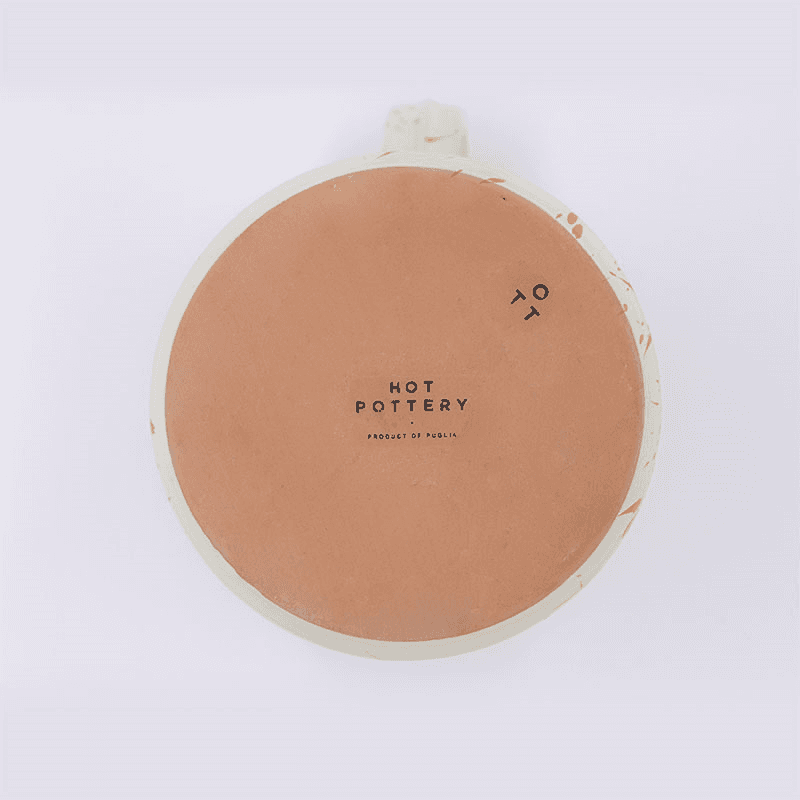 Splatter Jug, H14cm, Burnt Orange
