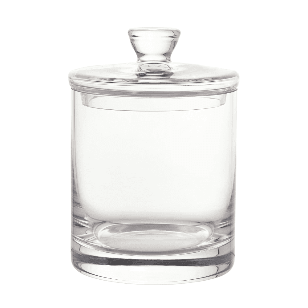 Storage jar, H14.5 x Dia10cm, Glass