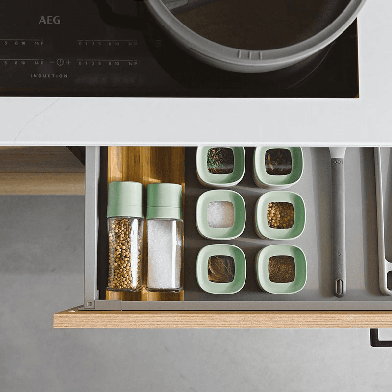 Leo Balance 2 Piece Grinder & Shaker Set, Mint