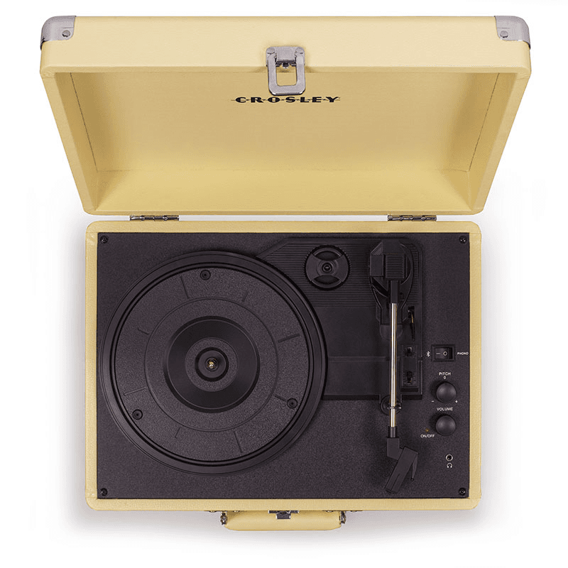 Cruiser Deluxe Plus Portable Turntable, Fawn