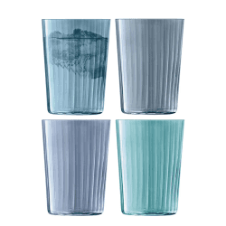 Image showing the Gems Set of 4 Tumblers, 560ml, Sapphire product.