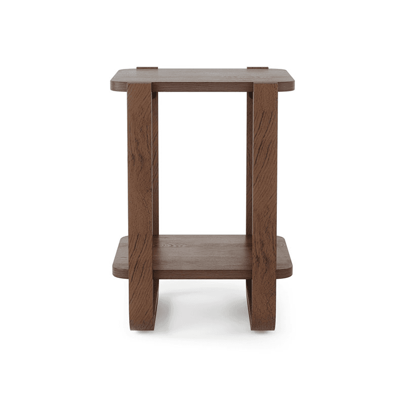 Bellwood Side Table, Aged Walnut