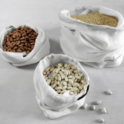 Image showing the Small food bag, 22 x 16cm, White product.