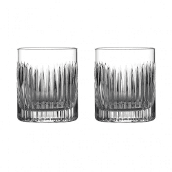 Image showing the Connoisseur Aras Pair of Whiskey Glasses, 350ml, Clear product.