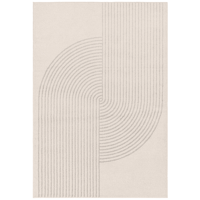 Muse Cream Arch Rug, L160 x W230cm, Beige