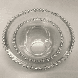 Image showing the Pearl Glass Bowl, 16.5cm, Clear product.
