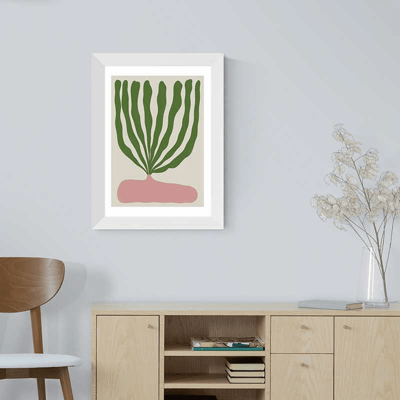 Alisa Galitsyna Modern Vase II Print, Green